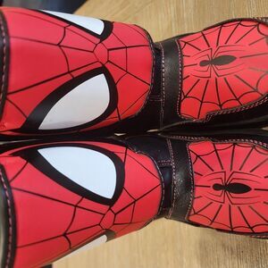 Spider-Man Red and Black Boots
